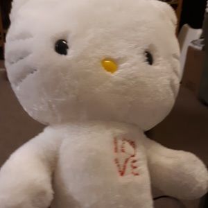 White love Hello Kitty Bear